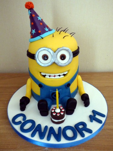 party minion birthday cake