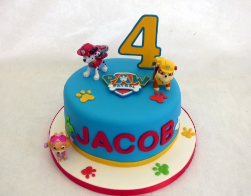 paw patrol novelty birthday cake