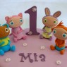 waybuloo characters novelty 1st birthday cake thumbnail