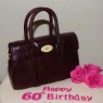mulberry bayswater oxblood handbag birthday cake thumbnail
