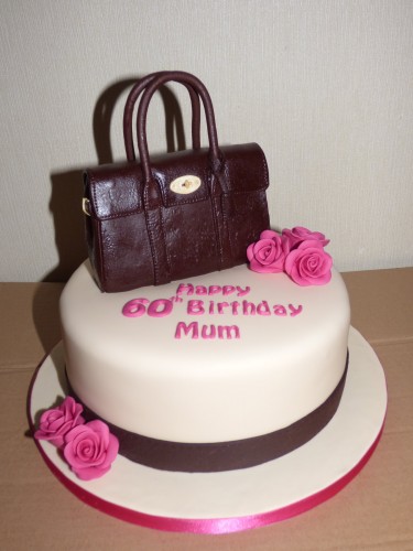 mulberry bayswater oxblood handbag birthday cake
