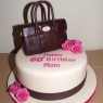 mulberry bayswater oxblood handbag birthday cake thumbnail