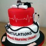 nurses, aduult nursing graduation cake thumbnail