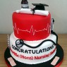 nurses, aduult nursing graduation cake thumbnail