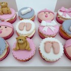 baby shower cupcakes for either boy or girl