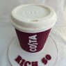 costa coffee cup birthday cake thumbnail