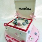 pandora gift box bracelet birthday cake