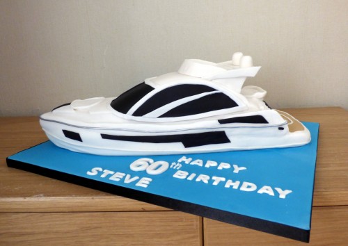 sunseeker predator yacht birthday cake poole
