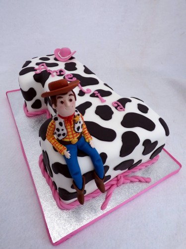 woody toy story 1st birthday cake