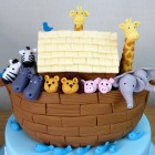 2-tier-noahs-ark-christening-baptism-cake