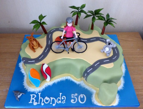 australia-cycle-road-trip-birthday-cake