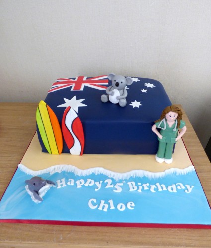 australian-themed-birthday-cake