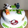 childs-favourite-characters-birthday-cake-fondant-marshmallow-man-slimer-ghostbuster-logo-ninja-lego-man-main thumbnail