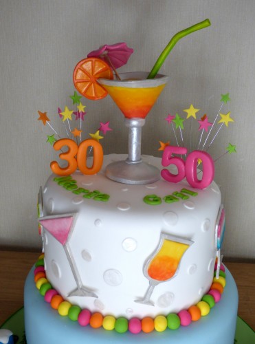 cocktail-and-festival-themed-2-tier-celebration-cake