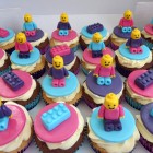 girlie-lego-themed-cupcakes