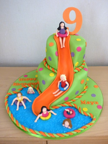 2-tier-water-slide-birthday-cake