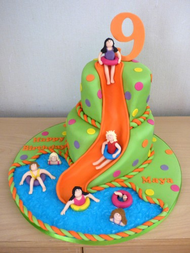 2-tier-water-slide-birthday-cake