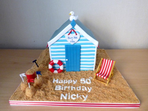 beach-hut-birthday-cake