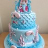 2-tier-sparkly-mermaid-birthday-cake thumbnail
