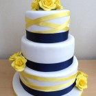 3-tier-navy-and-yellow-wedding-cake