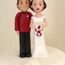 3-tier-star-trek-themed-half-and-half-wedding-cake thumbnail