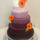 4-tier-purple-ombre-wedding-cake-with-gerberas