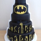 5-tier-half-and-half-batman-themed-wedding-cake