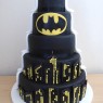 5-tier-half-and-half-batman-themed-wedding-cake thumbnail