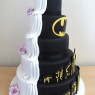 5-tier-half-and-half-batman-themed-wedding-cake thumbnail