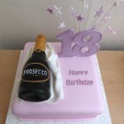 prosecco-bottle-themed-18th-birthday-cake