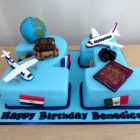 2-and-1-travel-themed-birthday-cake