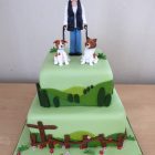 2-tier-dog-walkers-birthday-cake
