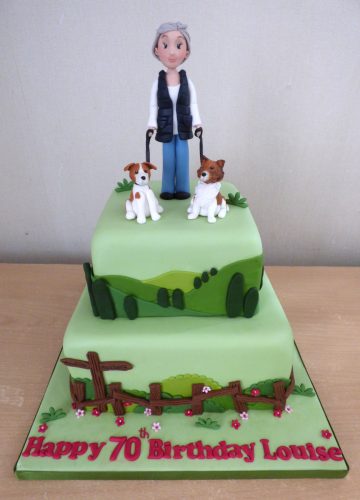 2-tier-dog-walkers-birthday-cake