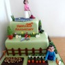 2-tier-gardening-allotment-anniversary-birthday-cake thumbnail