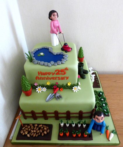 2-tier-gardening-allotment-anniversary-birthday-cake