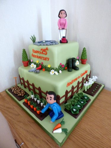 2-tier-gardening-allotment-anniversary-birthday-cake