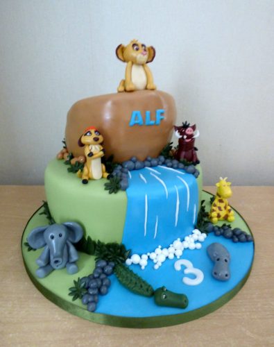 2-tier-lion-king-inspired-birthday-cake