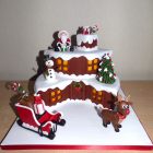 2-tier-log-cabin-themed-christmas-cake-santa-rudolph-sleigh-