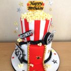 2-tier-movies-themed-birthday-cake-popcorn-clapperboard-ticket-film-reels