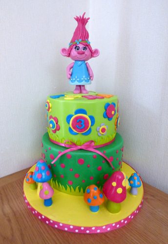 2-tier-poppy-trolls-inspired-birthday-cake