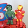 2-tier-super-heroes-birthday-cake-spider-man-hulk-iron-man thumbnail