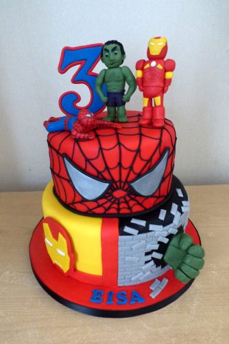 2-tier-super-heroes-birthday-cake-spider-man-hulk-iron-man