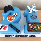 21st-multi-themed-birthday-cake