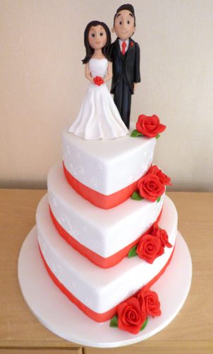 3-tier-heart-white-and-red-wedding-cake-