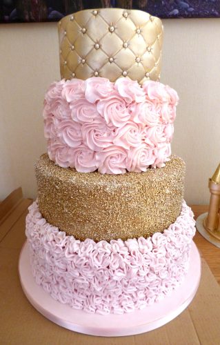 4-tier-textured-wedding-cake