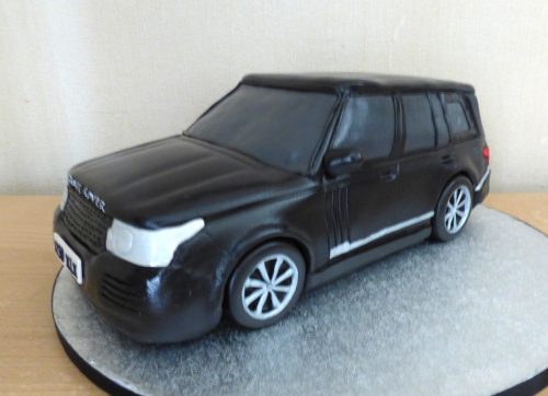 black-range-rover-vogue-3.0-tdv6-birthday-cak