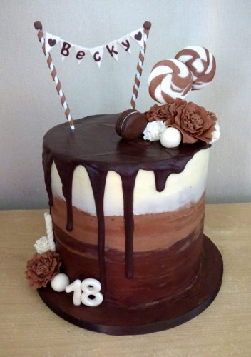 chocolate-heaven-drip-18th-birthday-cake