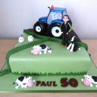 farmer-and-new-holland-tractor-birthday-cake