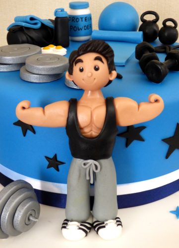gym-body-builder-birthday-cake