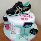 marathon-runners-birthday-cake